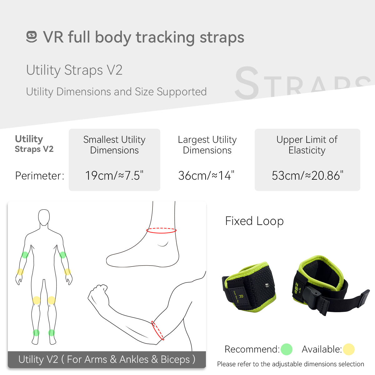 EOZ VR Straps