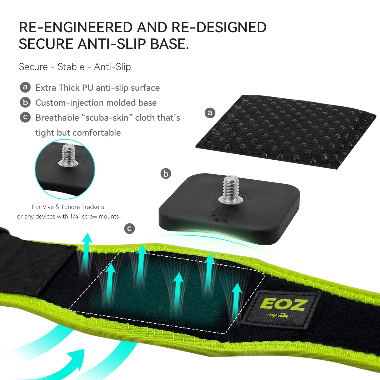 1. EOZ VR Straps for full body tracking