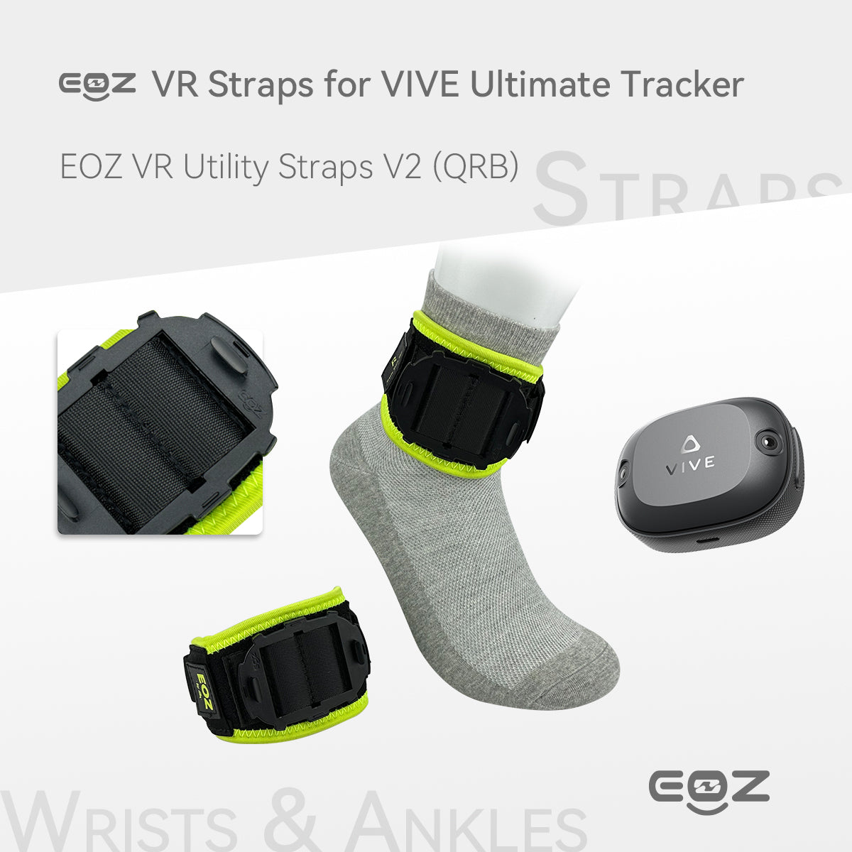 1.1 EOZ VR Straps (QRB) for HTC VIVE Ultimate Tracker