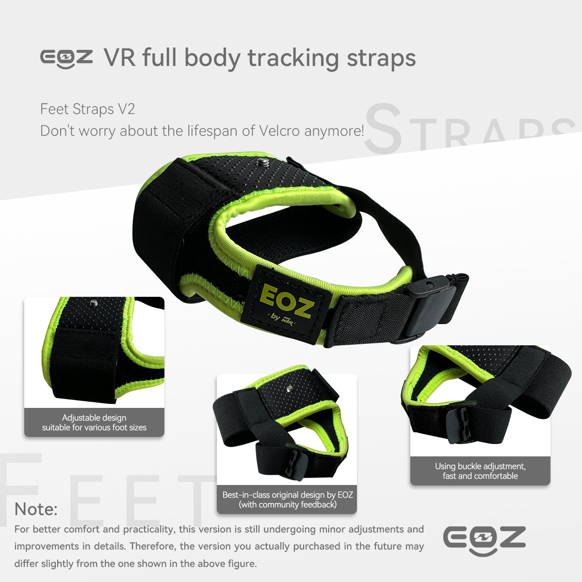 1. EOZ VR Straps for full body tracking