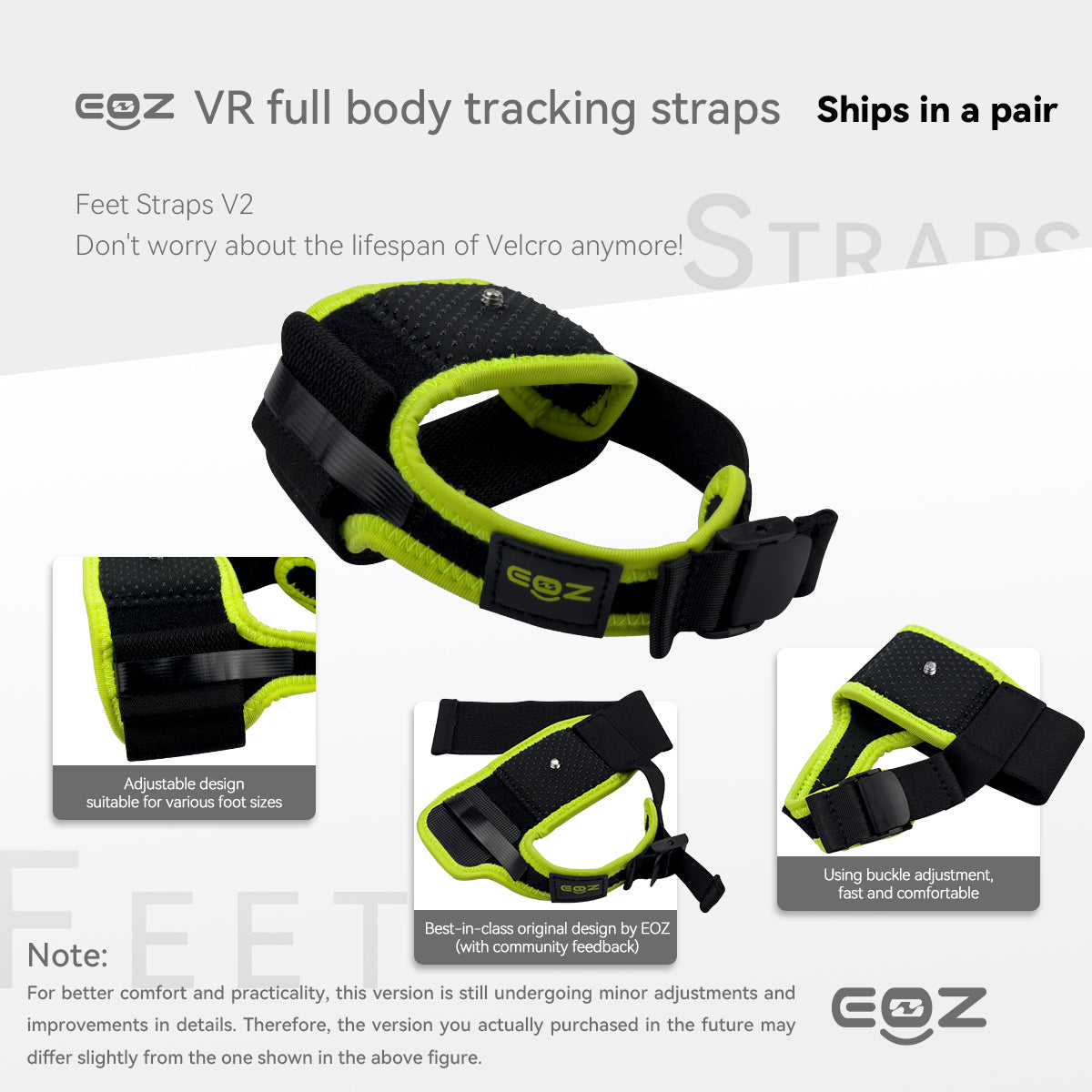 EOZ VR Straps (Tundra & Vive 3.0 & Ultimate Trackers)