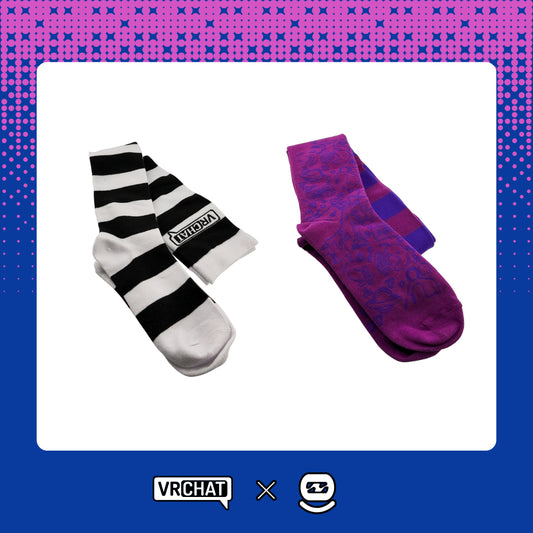 VRChat® Over Knee High Socks