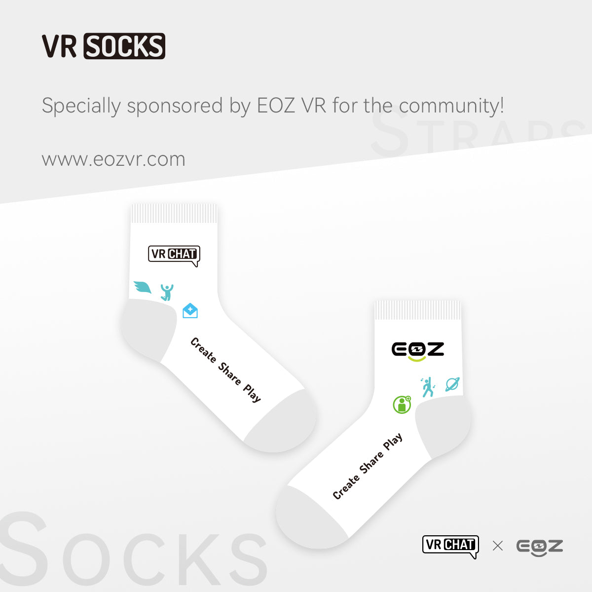 VR Socks! Furry & VRChat - The best friends for Feet Straps!
